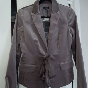 Ann Taylor velvet jacket~size 6~ NEW w tags